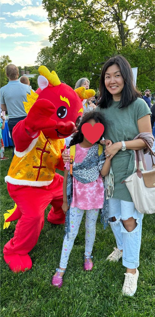 K and Holly at a AApi festival